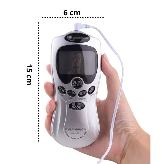 Aparelho Estimulador Muscular para Fisioterapia e Acupuntura Elétrica Portátil
