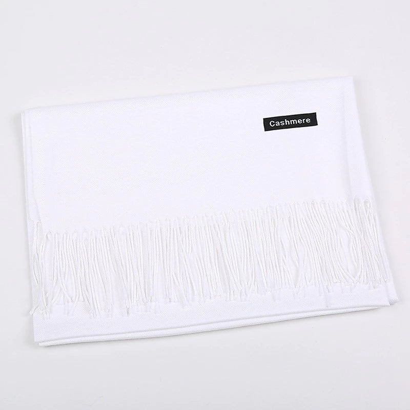 Cachecol Pashmina Feminino Grosso de Inverno