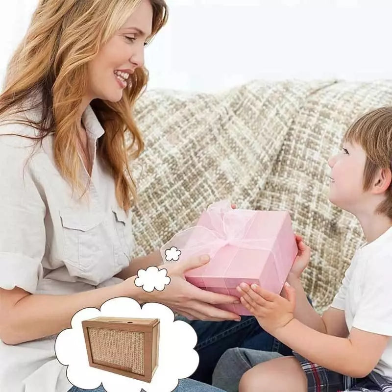 Cofre Caixa Desafio 10mil de Madeira Método Japonês