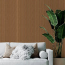 Kit 20 Painéis de Revestimento Ripado Decorativo em MDF – 45x11cm para Parede