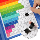 Livro Magnético Educativo de Frações Montessori – Aprendizagem Matemática com Peças Destacáveis