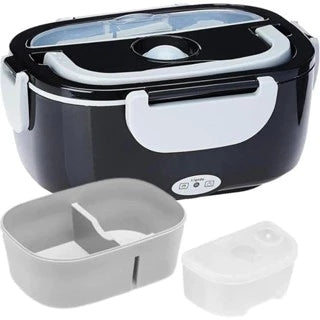 Marmita Térmica Elétrica Inox Portátil Bivolt + Bolsa Termica