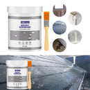 Selante Impermeabilizante Invisível 500g com Pincel – Revestimento Transparente Anti-Vazamento para Banheiros, Telhados e Paredes