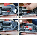 Trem Elétrico de Brinquedo Infantil com Luz e Som – Modelo de Alta Velocidade com 4 Vagões Educativo para Meninos e Meninas